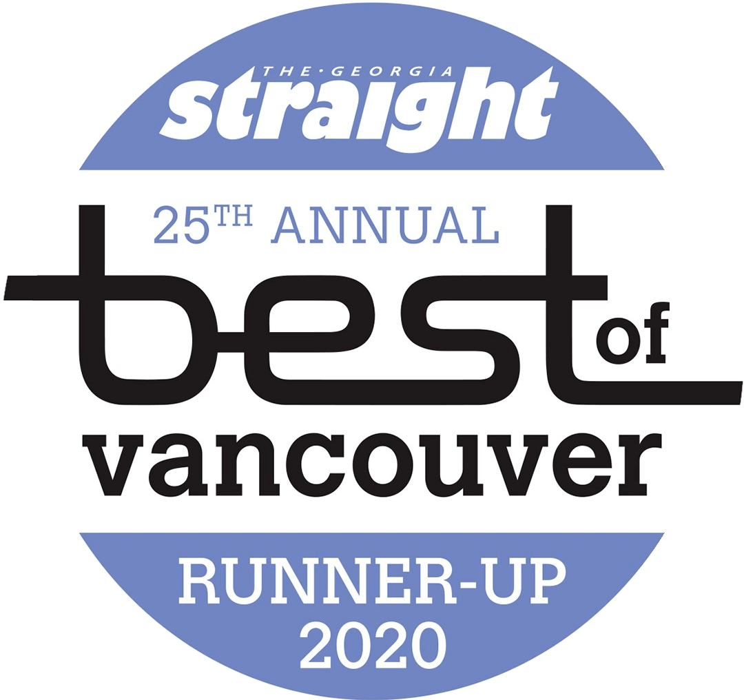 The Urban Puppy Shop Best of Vancouver Award 2020 Runner-Up