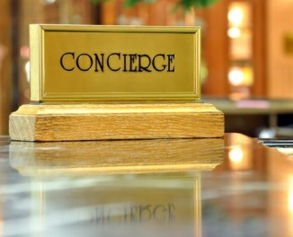 Image of the words 'Concierge'